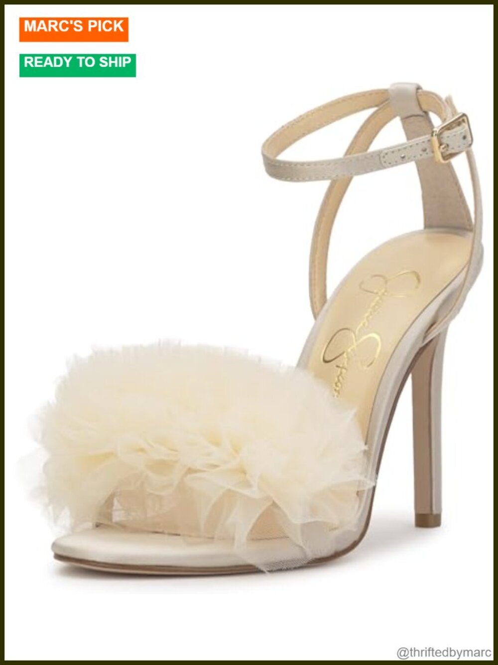 Stiletto Heeled Sandals Open Toe Ankle Strap Polyester Dress Heels